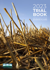 Riverine Plains 2023 Trial Book Front Cover 2
