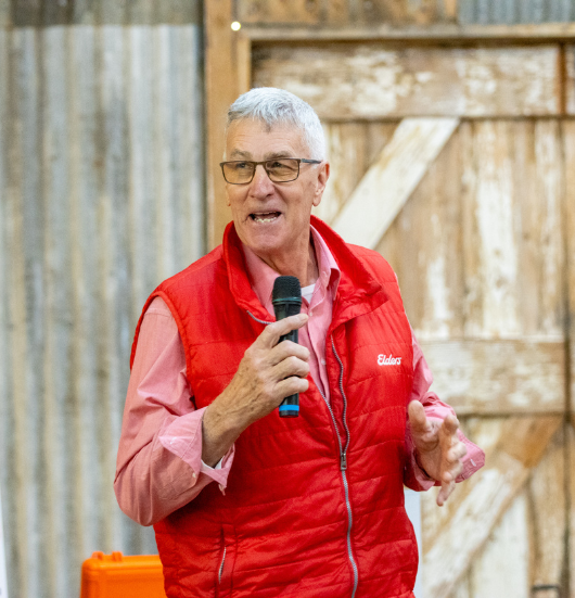 Rob Inglis presenting