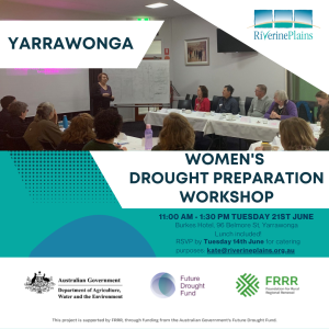 Yarrawonga women's drought preparedness workshop
